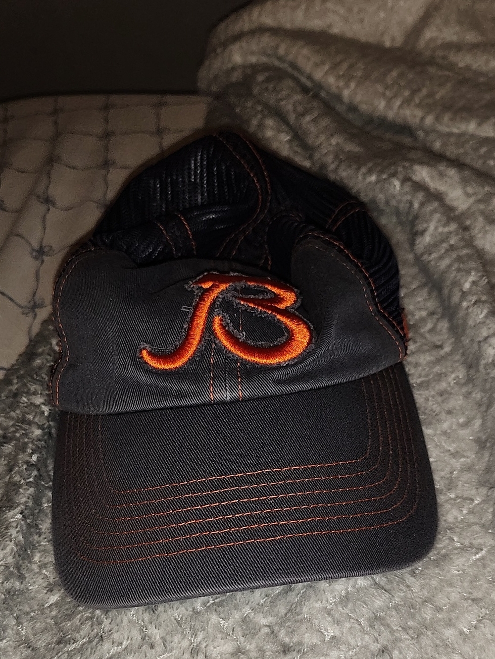 '47 Brand Black Cap BEARS Orange Stitching